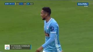 Sporting Cristal vs. Cantolao: Así fue el gol de ‘Canchita’ Gonzáles para el 4-1 de los rimenses | VIDEO