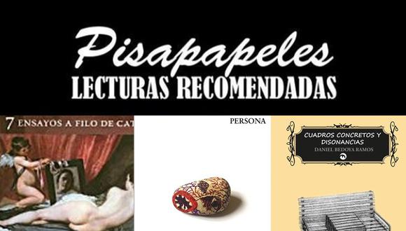 Las lecturas recomendadas de la semana en Pisapapeles. (Fotos: Difusión)