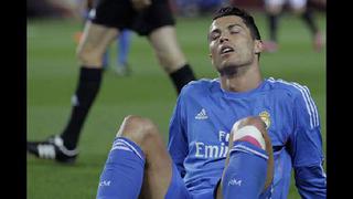 ¿Cristiano Ronaldo lesionado? Juega con molestias en la rodilla