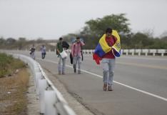 Venezolanos ingresan a Tumbes caminando | FOTOS y VIDEO