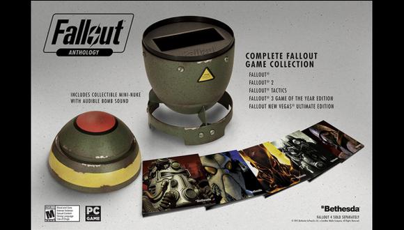Fallout Anthology llegará en una réplica de bomba nuclear