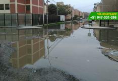 Chiclayo: así lucen las calles afectadas por aguas contaminadas