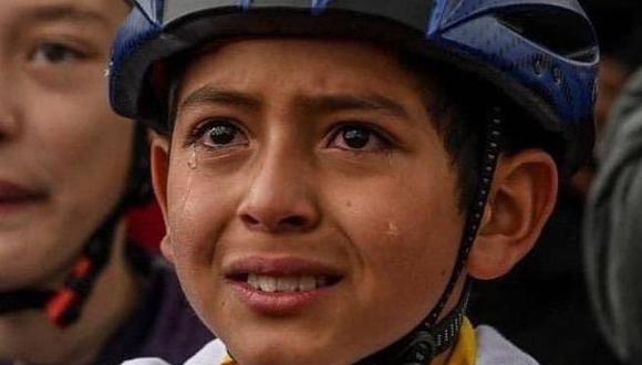 Colombia está de luto por la muerte de Julián Esteban Gómez, un  adolescente de 13 años fan del ciclismo y Egan Bernal. (Foto: redes sociales)