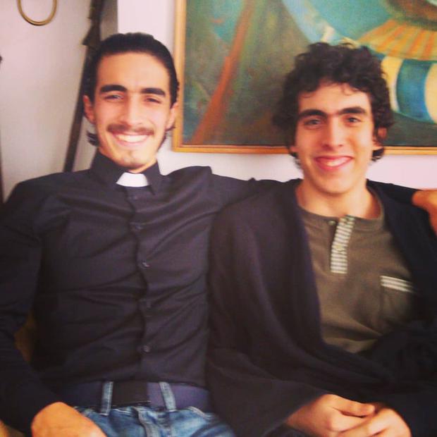 El actor junto a su hermano, a quien ama y admira (Foto: Jorge Guerra / Instagram)