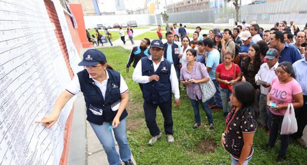 ONPE espera que comicios se lleven a cabo de manera ordenada. (Foto: Andina)