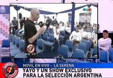 ‘Yayo’ visitó la concentración de Argentina en Copa América 2015 | VIDEO