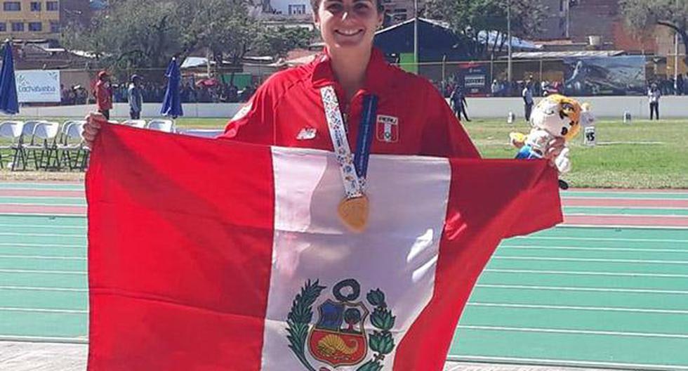 Paola Mautino hizo un salto de 6,66 metros y se quedó con el primer lugar en el salto largo de los Juegos de Cochabamaba 2018. (Foto: IPD)