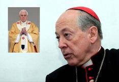Cipriani: "Hay personas más preparadas que yo para suceder a Benedicto XVI"