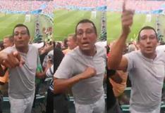 La reacción del Tigrillo Navarro tras el gol de Paolo Guerrero
