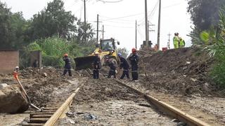 Huaicos: los trabajos para limpiar vías y casas afectadas