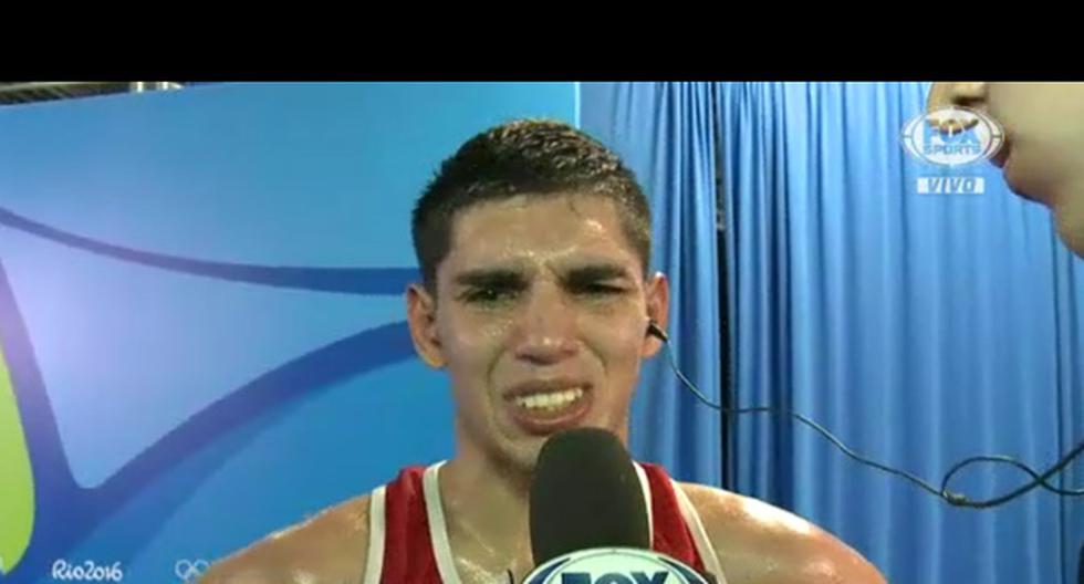Fernando Martínez se quebró tras perder en el boxeo olímpico de Río 2016. (Foto y video: FOX Sports)