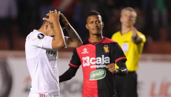 U. de Chile perdió 1-0 ante Melgar por la segunda fase de la Copa Libertadores 2019. (Foto: EFE)