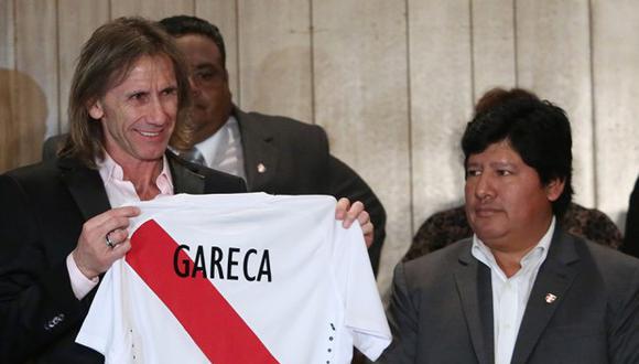 Ricardo Gareca se reunirá con Edwin Oviedo para finiquitar los últimos puntos del contrato. (Video: El Comercio/Foto: AFP)
