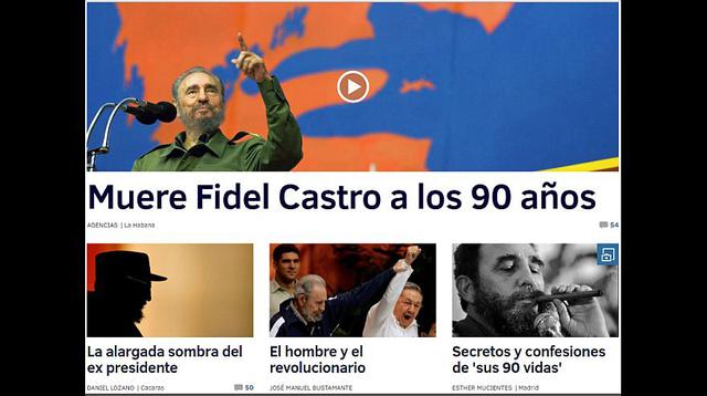 La muerte de Fidel Castro en los diarios del mundo [FOTOS] - 8