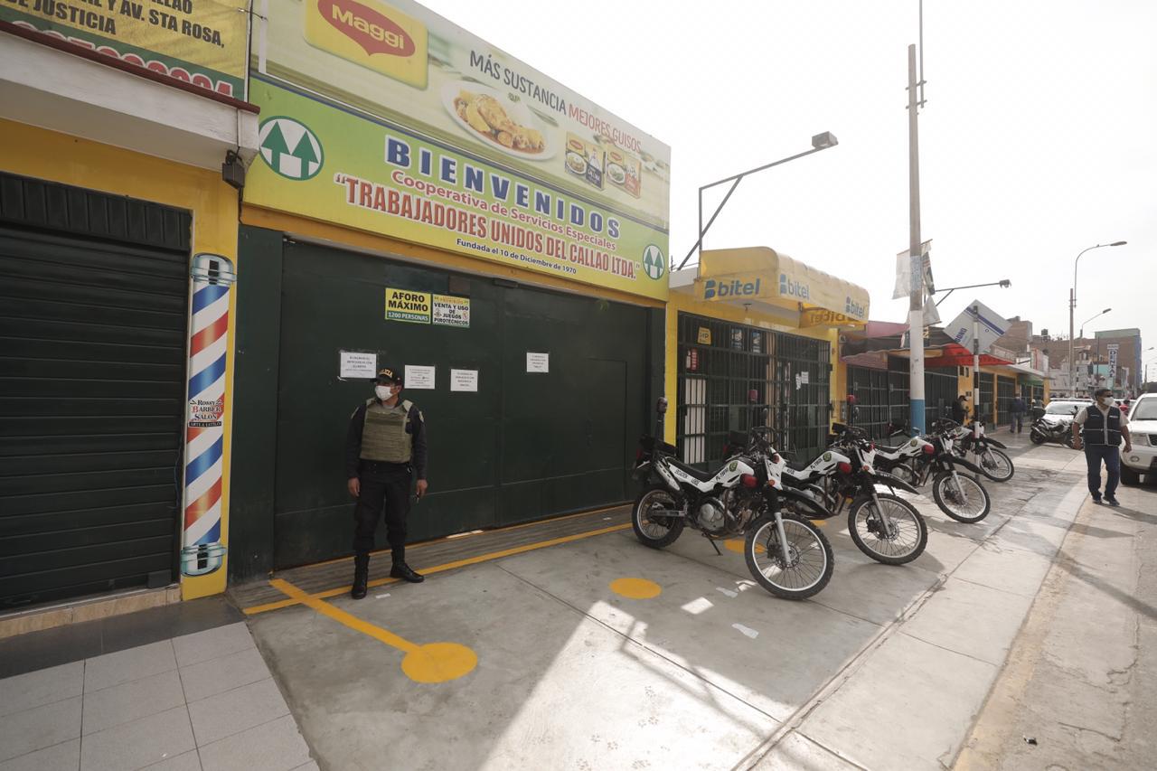 La Municipalidad Provincial del Callao informó que dispuso el cierre temporal del Mercado de Cooperativa de Trabajadores Unidos. (Foto: Leandro Britto/GEC)