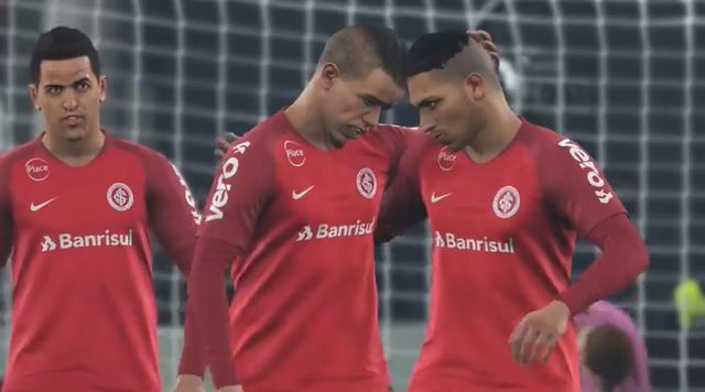 Así se ve Paolo Guerrero en PES 2019. (Konami)