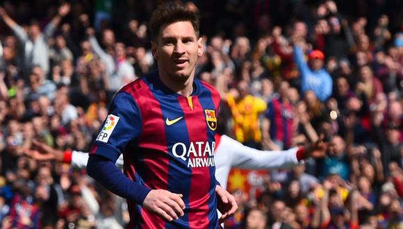 Lionel Messi marcó doblete y sigue de cerca a Cristiano