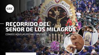 Recorrido del Señor de los Milagros 2022: fechas y rutas para acompañar al Cristo Moreno en procesión