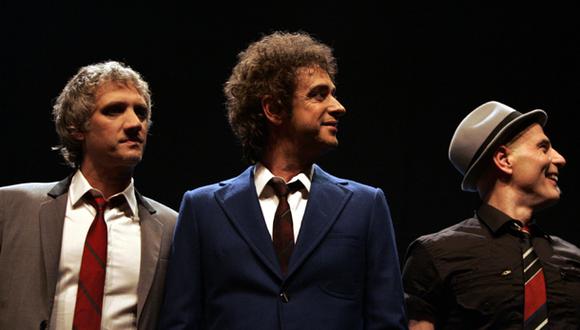 Charly Alberti, Gustavo Cerati y Zeta Bosio. (Foto: AP)