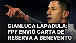 Selección peruana: FPF envió carta de reserva a Benevento ante posible convocatoria de Gianluca Lapadula