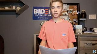 Brayden Harrington, el adolescente tartamudo como Joe Biden que emocionó a EE.UU. durante la Convención Demócrata 