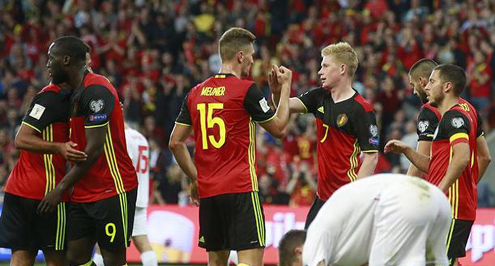 Bélgica se paseó en condición de local con una paupérrima selección de Gibraltar. (Foto: EFE)