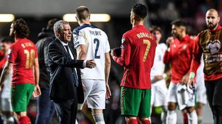 Cristiano Ronaldo: Fernando Santos anticipa que dejará Portugal si no clasifica al Mundial Qatar 2022