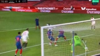 Atlético de Madrid vs. Sevilla: Acuña marcó el 1-0 ante los colchoneros por LaLiga | VIDEO