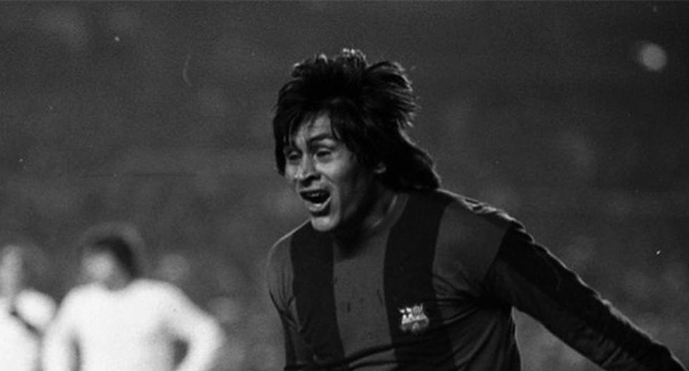 Hugo Sotil fue figura del Barcelona en 1974. (Foto: FC Barcelona)