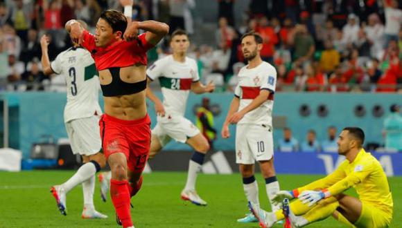 Gol de Hee-Chan Hwang para el 2-1 de Portugal vs. Corea del Sur en Qatar 2022. (Foto: AFP)