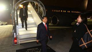 Ollanta Humala llega a Francia para participar de COP 21