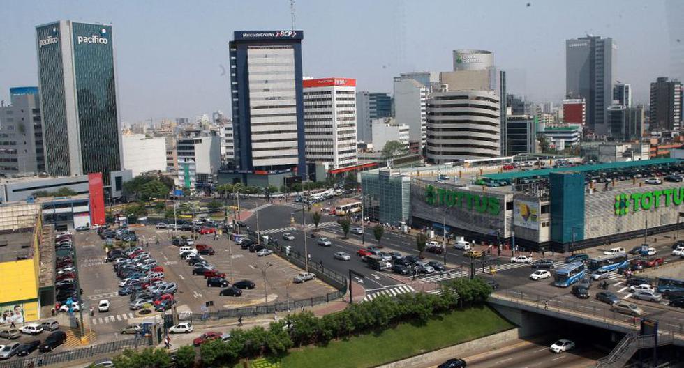 Vista del centro financiero en San Isidro. (Foto: Andina)