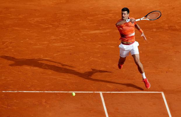 Novak Djokovic cayó en su debut en el Abierto de Montecarlo. (Foto: EFE)