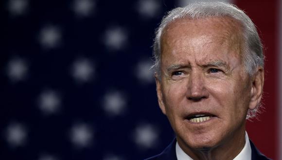 Joe Biden lidera la intención de voto para las elecciones del 3 de noviembre en Estados Unidos. (Foto: Olivier DOULIERY / AFP).