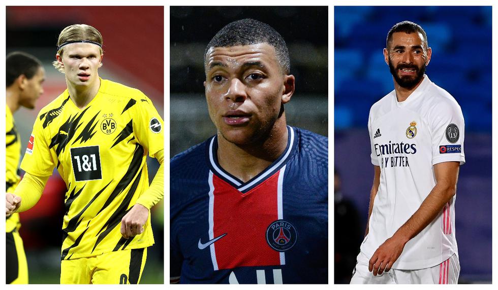 Mbappé, Haaland y Benzema: los olvidados del XI del Año de la UEFA | FOTOS