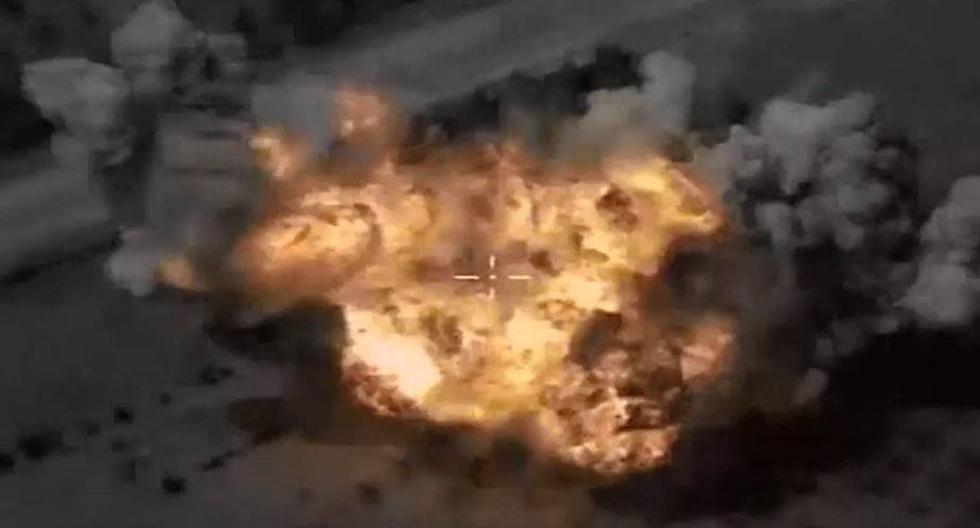 Bombardeos rusos contra objetivos de ISIS en Siria. (Foto: Ministerio de Defensa de Rusia / YouTube) | Referencial