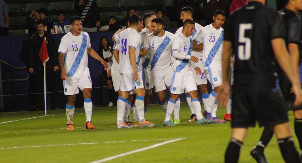 Guatemala derrotó por 3-1 a Nicaragua en Los Ángeles por partido amistoso. Foto: @fedefut_oficial