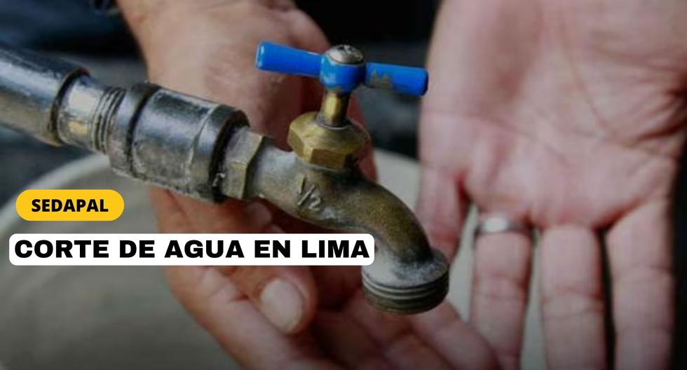 Corte de agua en LIMA el 6 de octubre: A qué hora inicia, zonas afectadas, MAPA y última hora vía Sedapal