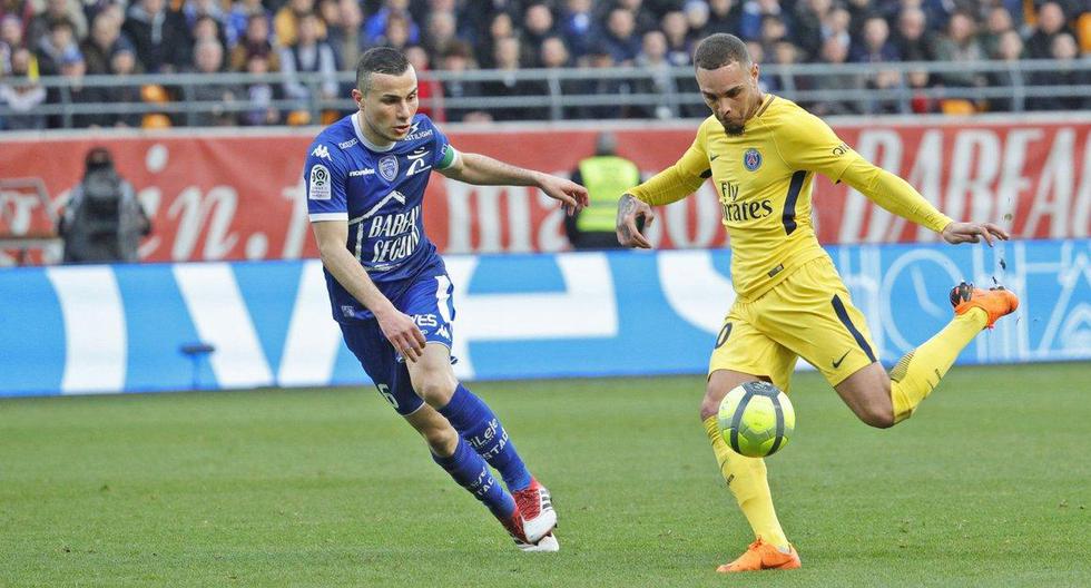 PSG aprovechó los errores del Troyes para hacerse con una importante victoria. (@PSG_Inside)