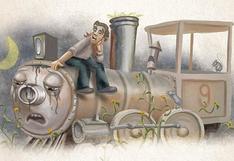 Stephen King: un paseo en triste y siniestra locomotora en libro ilustrado para niños 