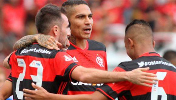 Con Paolo Guerrero: Flamengo ganó 3-1 a Chapecoense en Brasil