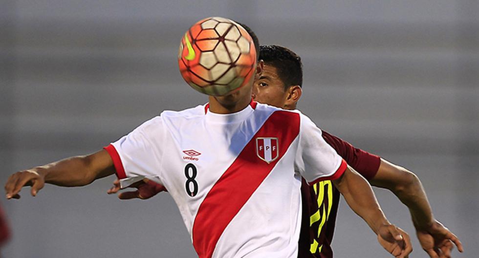 Perú volvió a fallar en los minutos finales y se dejó empatar 1-1 ante Venezuela, por la fecha 3 del Grupo B del Sudamericano Sub 20. (Foto: EFE)
