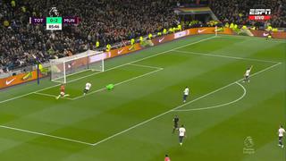 Manchester United vs. Tottenham: Rashford marcó el 3-0 a favor de los ‘Red Devils’ con una gran definición