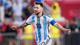 Con Leo Messi: cuándo jugará la selección argentina previo al Mundial de Qatar
