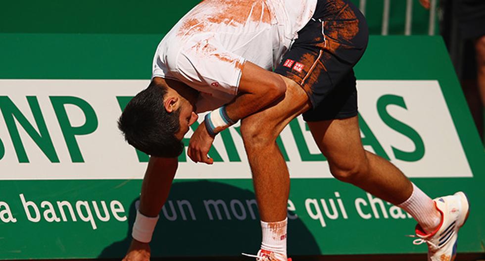 Novak Djokovic no pudo clasificar a las semifinales del Masters de Montecarlo. (Foto: Getty Images)