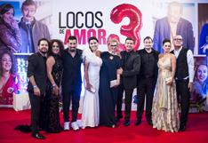 "Locos de amor 3″: elenco de la película desfiló en la afombra roja con sus mejores galas | FOTOS 