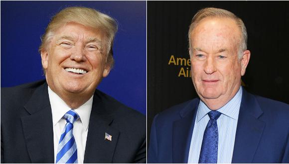 Trump defiende al presentador de Fox acusado de acoso sexual