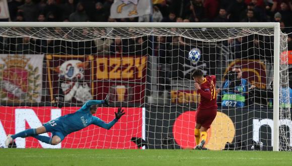 Real Madrid vs. Roma: la increíble ocasión perdida que celebró todo el conjunto español. (Foto: Reuters)