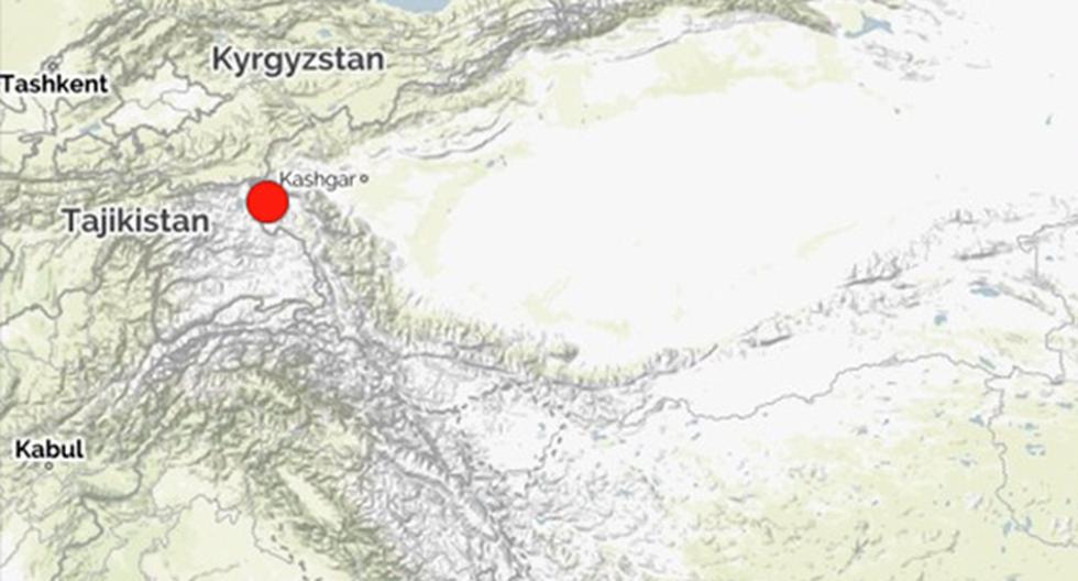 Un nuevo terremoto, esta vez en Tayikistán, tuvo una magnitud de 6,5 grados. (Foto: quakes.globalincidentmap.com)