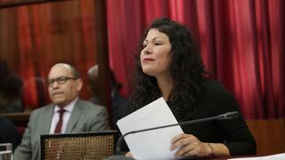 Recomiendan suspender a congresista Yesenia Ponce por 120 días